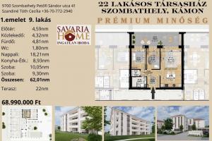 Prémium lakásprojekt - 1. emelet 9. lakás